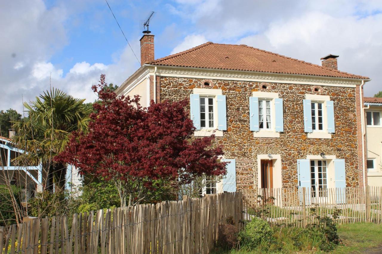 La Pinede Du Cheou, Piscine, Logement Independant, Parking, Draps, Wifi Fibre Mimizan Luaran gambar