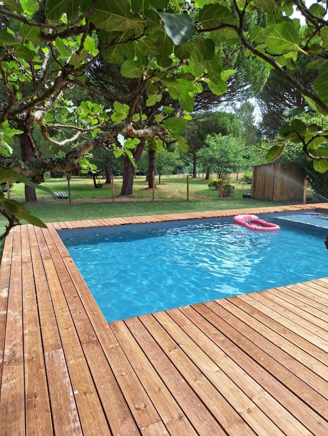 La Pinede Du Cheou, Piscine, Logement Independant, Parking, Draps, Wifi Fibre Mimizan Luaran gambar